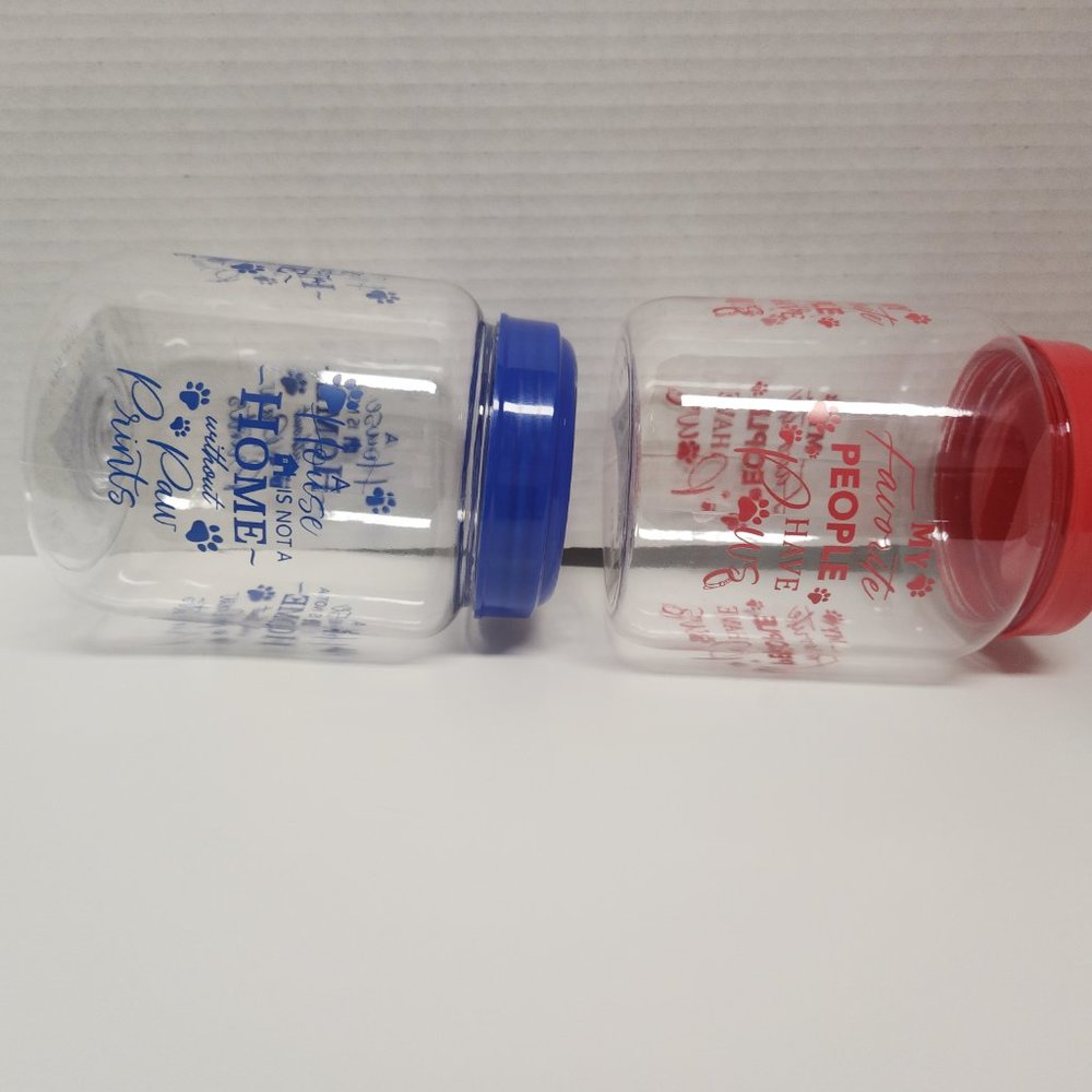 Two Dog Food Containers - Picture 3 of 5
